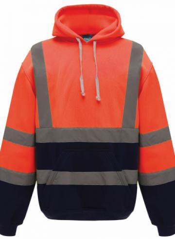 Yoko Hi-Vis Pull-Over Hoodie Yoko Hi-Vis Pull-Over Hoodie
