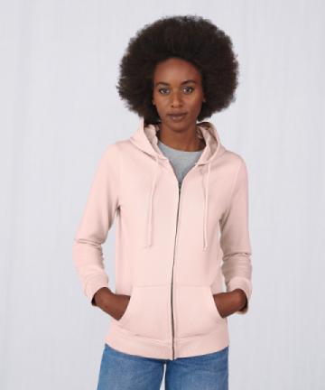 BA02F B&C Organic zipped hoodie /women BA02F B&C Organic zipped hoodie /women