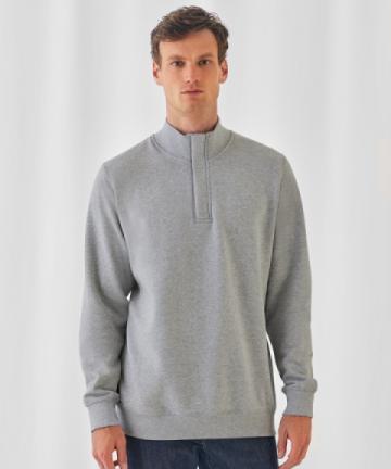 B&C ID.004 ¼ zip sweatshirt B&C ID.004 ¼ zip sweatshirt