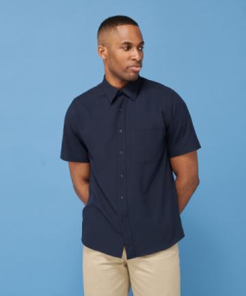 HB595 Henbury Wicking Antibacterial Short Sleeve Shirt HB595 Henbury Wicking Antibacterial Short Sleeve Shirt