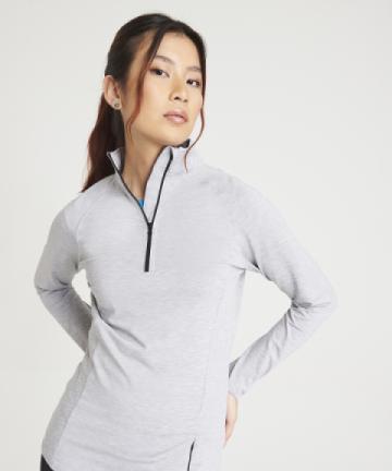 JC035 - Womens Cool Flex Long Half-Zip Top JC035 - Womens Cool Flex Long Half-Zip Top