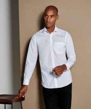 KK142 Poplin Shirt Long-Sleeved (Tailored Fit) KK142 Poplin Shirt Long-Sleeved (Tailored Fit)
