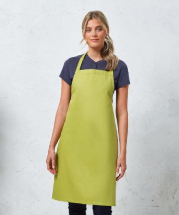 Premier 100% Organic Cotton Bib Apron (No Pocket) Premier 100% Organic Cotton Bib Apron (No Pocket)