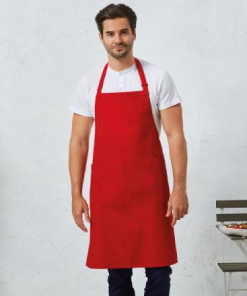 Premier Recycled Polyester & Organic Cotton Apron Premier Recycled Polyester & Organic Cotton Apron