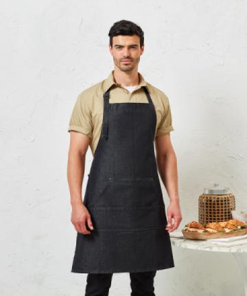 Premier Jeans Stitch Bib Apron Premier Jeans Stitch Bib Apron