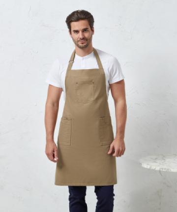Premier Chino Cotton Bib Apron Premier Chino Cotton Bib Apron