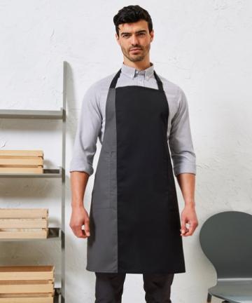 Premier Contrast Bib Apron Premier Contrast Bib Apron