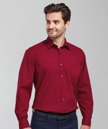 Premier Long Sleeve Poplin Shirt Premier Long Sleeve Poplin Shirt