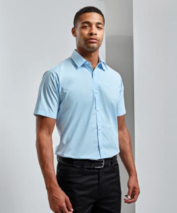 Premier PR209 - Supreme Poplin Short Sleeve Shirt Premier PR209 - Supreme Poplin Short Sleeve Shirt