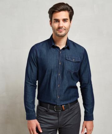 PR222 Premier Jeans Stitch Denim Shirt PR222 Premier Jeans Stitch Denim Shirt