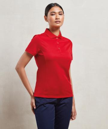 Premier Women's Coolchecker® piqué polo Premier Women's Coolchecker® piqué polo