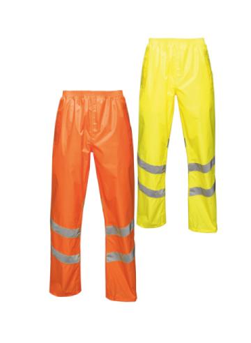 Regatta Hi-vis Pro Pack-Away Trousers Regatta Hi-vis Pro Pack-Away Trousers