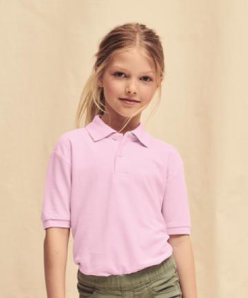Fruit of the Loom SS417 Kids 65/35 Piqué Polo Fruit of the Loom SS417 Kids 65/35 Piqué Polo