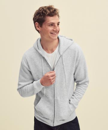 Premium 70/30 zipped hooded sweatshirt Premium 70/30 zipped hooded sweatshirt