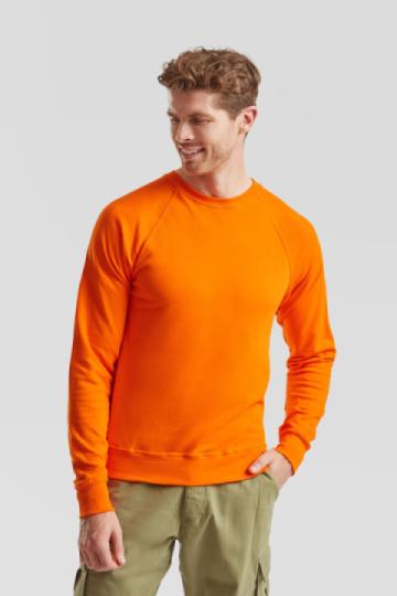 Fruit of the Loom Lightweight Raglan Sweatshirt Fruit of the Loom Lightweight Raglan Sweatshirt