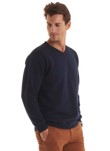 Uneek Premium V-Neck Sweatshirt Uneek Premium V-Neck Sweatshirt