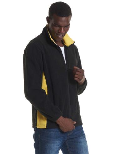 Uneek Two Tone Full Zip Fleece Jacket Uneek Two Tone Full Zip Fleece Jacket