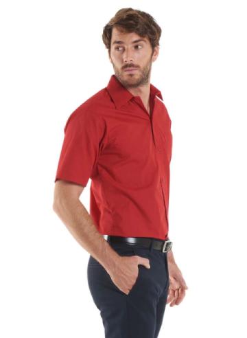 Uneek UC710 Mens Poplin Half Sleeve Shirt Uneek UC710 Mens Poplin Half Sleeve Shirt
