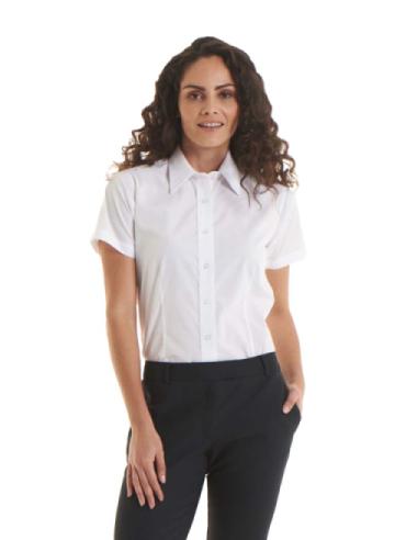 Uneek UC712 Ladies Poplin Half Sleeve Shirt Uneek UC712 Ladies Poplin Half Sleeve Shirt