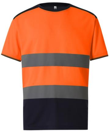 Yoko Hi-Vis Two-Tone T-Shirt Yoko Hi-Vis Two-Tone T-Shirt