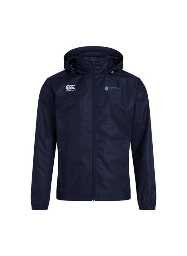 UCLAN-MSC Sports Coaching Club Rain Jacket c/w logos
