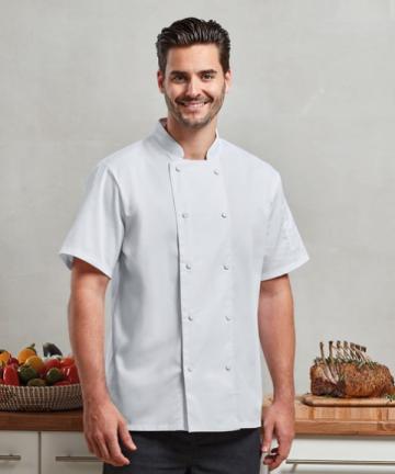 Premier Chef's Coolchecker® short sleeve jacket Premier Chef's Coolchecker® short sleeve jacket