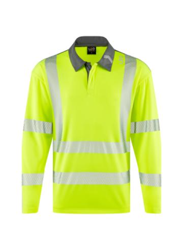 Leo Georgeham Performance Long Sleeve Polo Shirt Leo Georgeham Performance Long Sleeve Polo Shirt