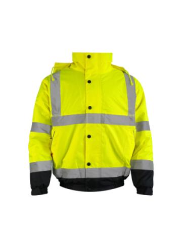 Warrior Hi Vis 2 Tone Bomber Jacket Warrior Hi Vis 2 Tone Bomber Jacket