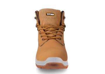 titan holton honey nubuck safety boot front 1