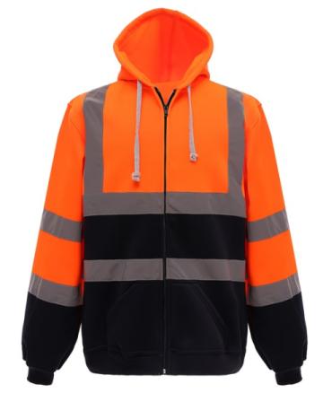 Yoko Hi-vis zip hoodie Yoko Hi-vis zip hoodie
