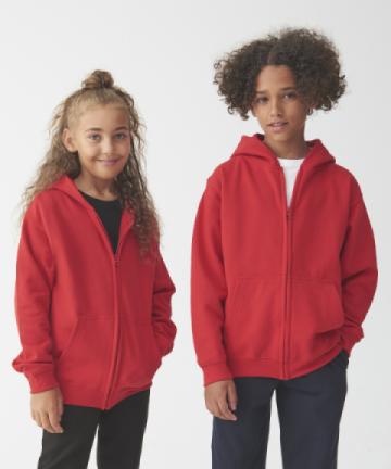 AWDis Just Hoods Kids Zoodie (Zipped Hoodie) AWDis Just Hoods Kids Zoodie (Zipped Hoodie)