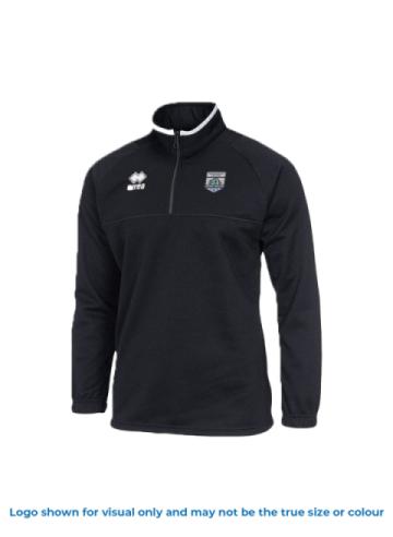 mansel black quarter zip top mansel black quarter zip top
