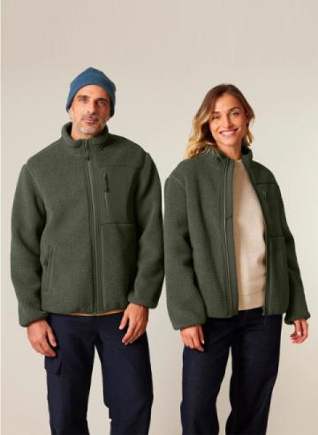 Stanley/Stella Brooker Unisex Sherpa Jacket Stanley/Stella Brooker Unisex Sherpa Jacket
