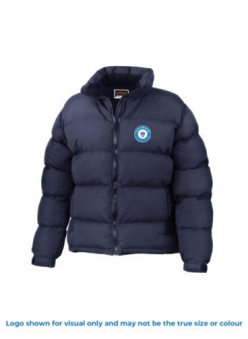 UCLAN- Athletics Padded Jacket c/w logo UCLAN- Athletics Padded Jacket c/w logo