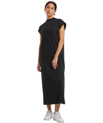 Build Your Brand Women’s long extended shoulder dress Build Your Brand Women’s long extended shoulder dress