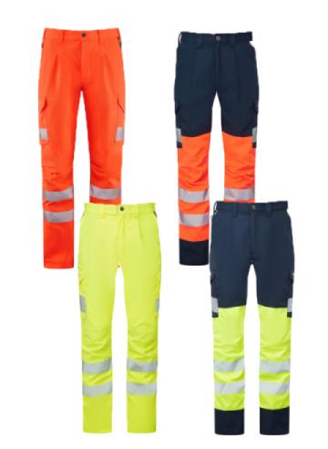 Leo WINSFORD EcoViz Lightweight Polyester Stretch Cargo Trousers Leo WINSFORD EcoViz Lightweight Polyester Stretch Cargo Trousers