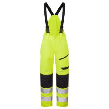 System Hi-Vis Eco Thermal Waterproof Trouser with Shoulder Straps System Hi-Vis Eco Thermal Waterproof Trouser with Shoulder Straps