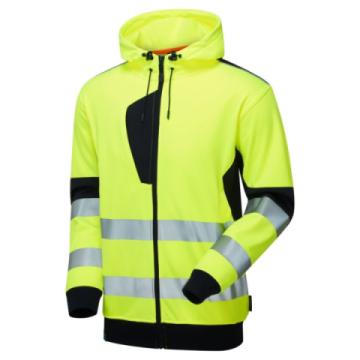 Supertouch System Hi-Vis Eco Zip Thru Hoodie Supertouch System Hi-Vis Eco Zip Thru Hoodie