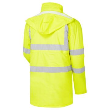 37742 hv stormflex parka 3m breathable yellow back
