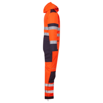 system orange navy coverall side