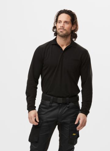 Snickers Classic Long Sleeve Polo Shirt Snickers Classic Long Sleeve Polo Shirt